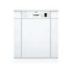 Lave-vaisselle BOSCH SPI5CW03E  ave vaisselle encastrable  9 couverts  46 dB  A+   45 cm  Bandeau blanc