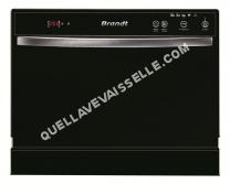 lave vaisselle BRANDT Lavevaisselle  couverts 53dB coloris noir  DFC110B