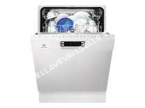 lave vaisselle AEG ESI5515LO  Lavevaisselle  intégrable  Niche  largeur  60 cm  profondeur  55 cm  hauteur  82 cm  blanc