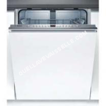lave vaisselle BOSCH SMV46GX01E   Lave vaisselle tout intégrable  12 couverts  46 dB  A++  Larg 60 cm  Moteur induction