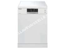 lave vaisselle BRANDT DFH13524W  Lavevaisselle  pose libre  hauteur  81.8 cm  blanc