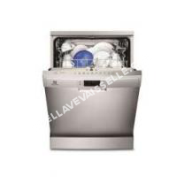 lave vaisselle ELECTROLUX ESF5513LOX  Lavevaisselle  pose libre  largeur  60 cm  profondeur  62.5 cm  hauteur  85 cm  acier inoxydable