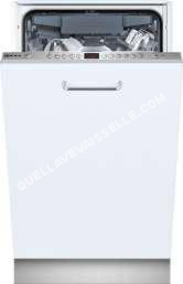 lave vaisselle NEFF Lave-Vaisselle 45cm 10c 44db A++ Tout Intégrable S583m50x0e  50