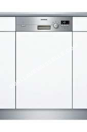 lave vaisselle SIEMENS Lave-Vaisselle 45cm 9c 46db A+ Intégrable Avec Bandeau Inox Sr515s03ce Iq100