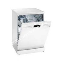 lave vaisselle SIEMENS iQ300 SN236W05IE  Lavevaisselle  pose libre  largeur  60 cm  hauteur  84.5 cm  blanc