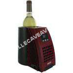 cave-à-vin Générique Rafraichisseur pour 1 bouteille sur secteur,  fil / allumecigare  1 temp.    Coloris Rouge et Noir  ACIWAE310
