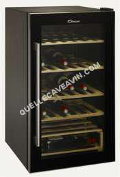 cave-à-vin CANDY CCVA200GL  Cave à vin de service  40 bouteilles  Pose libre  Classe B  L 52,5   88,5 cm