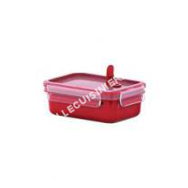 cuisinière Non communiqué 517771 Modern Clip  Micro Boîte  Repas Rectangulaire Plastique Rouge 3379  125  177 Cm 055