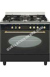 cuisinière AIRLUX Airlux 90CM MIXTE NOIR RUSTIQUE - CC902ETR3 Piano de cuisson Airlux 90CM MIXTE NOIR RUSTIQUE - CC902ETR3