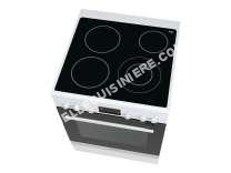 cuisinière BOSCH Serie 4 HC853320F  Cuisinière  pose libre  largeur : 60 cm  profondeur : 60 cm  hauteur : 85 cm  avec système autonettoyant  classe   blanc