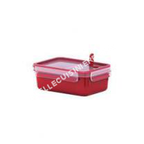 cuisinière Emsa 57774 Modern Clip  Micro Boîte  Repas Rectangulaire Avec Insert Plastique Rouge 3379  45  208 Cm  00