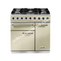 cuisinière FALCON 900 Deluxe Dual Fuel  cuisinière  pose libre  crème/chrome