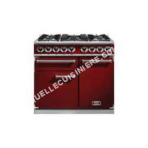 cuisinière FALCON 1000 Deluxe Dual Fuel  cuisinière  pose libre  Rouge cerise