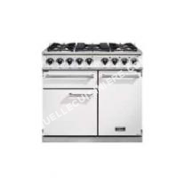 cuisinière FALCON 1000 Deluxe Dual Fuel  cuisinière  pose libre  blanc neige