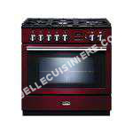 cuisinière FALCON Piano de cuisson  PROFESSIONAL  FXP TABLE GAZ 90cm ROUGE AIRELLE  PROP90FXPDFCY/CEU