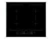 Table de cuisson AEG HK6506FB  Table de cuisson à induction   plaques de cuisson  Niche  largeur  56 cm  profondeur   cm  avec cadre biseauté  noir