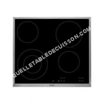 table de cuisson AEG HK624010XB vitrocéramique  57.6 cm  inox/noir  vitrocéramique  avec garnitures en acier inoxydable