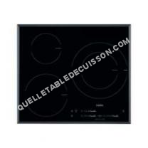 table de cuisson AEG HK6532H2FB table de cuisson  induction  noir  vitrocéramique  avec côtés biseautés