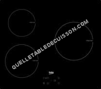 table de cuisson BEKO Table induction  HII63401AT