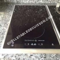 table de cuisson DE DIETRICH DTI701X  Table de cuisson à induction   plaques de cuisson  Niche  largeur  6.5 cm  profondeur  49 cm  acier inoxydable