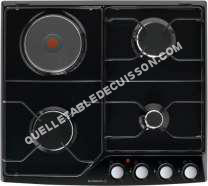 table de cuisson DE DIETRICH Table de cuisson mixte émail  feux noir  DPE7610BM