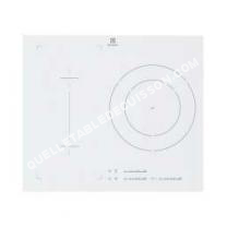 table de cuisson ELECTROLUX Plaque induction  foyers, blanc,  EHN652IWP