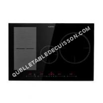 table de cuisson Klarstein Delicatessa 77 Hybrid Table de cuisson  induction avec  zones modulables 7000W  vitrocéramique