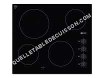 table de cuisson NEFF T16FK0X0  Vitrocéramique   plaques de cuisson  Niche  largeur  56 cm  profondeur   cm  noir  avec avant biseauté  noir