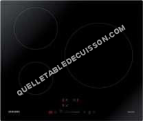 table de cuisson SAMSUNG Table de cuisson  induction 60cm  feux 7200w noir  NZ6M707AK
