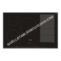 table de cuisson SIEMENS iQ700 EX851LVC1F table de cuisson  induction  80 cm  vitrocéramique  avec cadre biseauté
