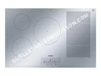 table de cuisson SIEMENS iQ00 E8FVC1E  Tble de cuisson  induction   plques de cuisson  Niche  lrgeur   cm  profondeur   cm  cier inoxydble  vec bord  fcettes