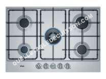 table de cuisson VIVA VVG7B3Q0  Table de cuisson au gaz   plaques de cuisson  Niche  largeur   cm  profondeur  48 cm  acier inoxydable