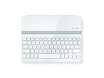 LOGITECH Ultrathin Keyboard Cover   Support pour 2 et  3 avec clavier bluetooth intégré   Blanc tablette