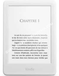tablette Amazon AmazonLiseuse eBook Amazon Nouveau Kindle 6' Blanc 4Go