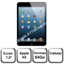 tablette APPLE mini wifi + cellular 64 go noir 
ardoise
