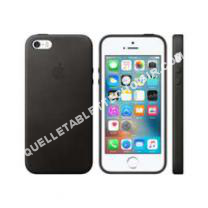 tablette APPLE Coque   Coque de protection pour téléphone portable  cuir  noir  pour iPhone 5, 5s, SE