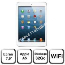 tablette APPLE Tablette 7,9 pouces coloris blanc et argent   MINI 32GO NOIR/ ARGENT