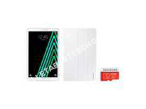 tablette SAMSUNG Galaxy Tab A   10,1'   16 Go   Blanc   SD 32 Go   Cover Blanc
