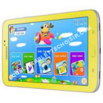tablette SAMSUNG Tablette tactile  Galaxy Tab 3 Kids  Tablette  Android 4.1 (Jelly Bean  8 Go  7' TFT ( 1024 x 600   Logement microSD  jaune