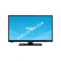 Télé Haier LEH24V100  Classe 24 TV LED  720p 1366  768  système de rétroéclairage en bordure par DEL EdgeLit  noir
