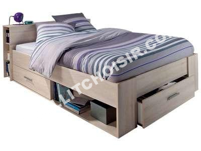 lit avec rangement conforama