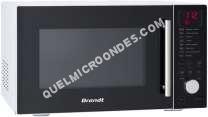 micro-ondes BRANDT SE262W  Four microondes monofonction  pose libre  26 litres  900 Watt  blanc/noir