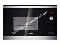 micro-ondes BOSCH HMT84G654  Four microondes grill  intégrable  25 litres  900 Watt  acier inoxydable