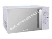 micro-ondes BRANDT SM2606W  Four microondes monofonction  pose libre  26 litres  900 Watt  blanc