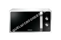 micro-ondes SAMSUNG Muse  MSF00EAW  Four microondes monofonction  pose libre   litres  800 Watt  blanc