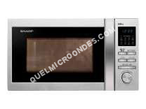 micro-ondes SHARP R622STWE  Four microondes grill  pose libre  20 litres  800 Watt  acier inoxydable