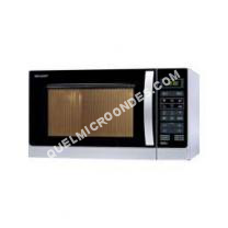 micro-ondes SHARP R742(IN)W  Four microondes grill  pose libre  25 litres  900 Watt