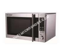 micro-ondes SHARP R92STW  Four microondes combiné  grill  pose libre  28 litres  900 Watt  acier inoxydable
