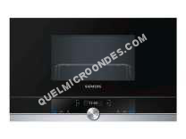 micro-ondes SIEMENS iQ700 BE3RGS1  Four microondes grill  intégrable  21 litres  900 Watt  acier inoxydable