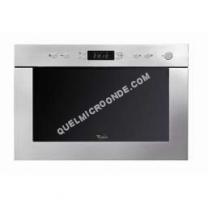 micro-ondes WHIRLPOOL AMW 498 IX  Four microondes grill  intégrable  22 litres  750 Watt  acier inoxydable
